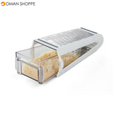 Kitchen Mini Vegetable Slicer Cheese Grater Potato Double-sided Grater Stainless Steel Grater for Cheese Vegetables