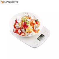 Kitchen Scales Electronic Digital Scale High Precision Food Weigh Balance With Tray ABS Eco-Friendly Material Baking Tool