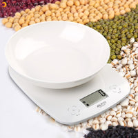 Kitchen Scales Electronic Digital Scale High Precision Food Weigh Balance With Tray ABS Eco-Friendly Material Baking Tool