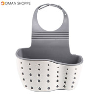 Kitchen Sponge Drain Holder Suction Cup Sink Shelf Soap Sucker Storage Rack Basket Wash Cloth