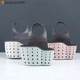 Kitchen Sponge Drain Holder Suction Cup Sink Shelf Soap Sucker Storage Rack Basket Wash Cloth