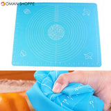 Large Silicone Dough Rolling Fondant Mat 50x40CM