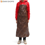 Leather Equipment Apron Waterproof Washable Heat Insulation Kitchen Aprons