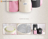 Linen New Portable Insulation Package Waterproof Lunch Bag Thermal Food Picnic Bags