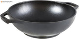 Lodge 9 Inch Cast Iron Mini Wok w/ Loop Handles