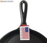 Lodge Cast Iron 10.5-inch Square Grill Pan, Black