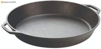 Lodge Dual Handle Pan/Skillet, Black 10.25 inch