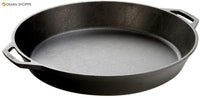 Lodge Dual Handle Pan/Skillet, Black 10.25 inch