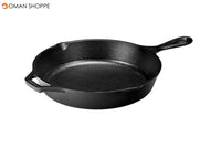 Lodge Pre-Seasoned Cast Iron Round Skillet/frying Pan Black-6.5 / 8 10.5