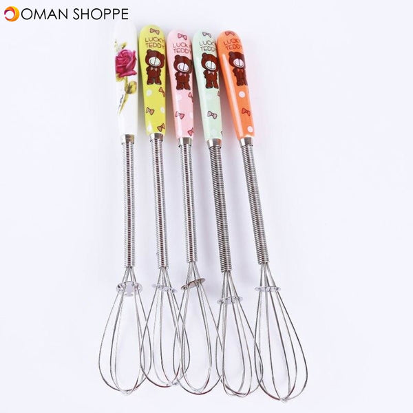 Long Handle Egg Mixer Tools Manual Ceramic Handle Egg Beater