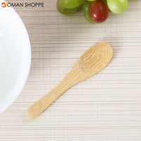 Long-stalked Bamboo Spoon Children Unbreakable Spoon Scoop Ladle Cooking Spoon