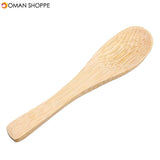 Long-stalked Bamboo Spoon Children Unbreakable Spoon Scoop Ladle Cooking Spoon