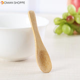 Long-stalked Bamboo Spoon Children Unbreakable Spoon Scoop Ladle Cooking Spoon