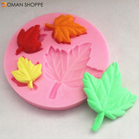 Mapple Leaf Silicone Fondant Mold Sugarcraft Cake Decorating Mould