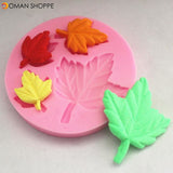 Mapple Leaf Silicone Fondant Mold Sugarcraft Cake Decorating Mould