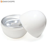  Microwave 4 Egg Boiler Cooker Cup Poacher Steamer For Breakfast Kitchen 