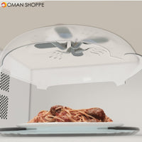 Microwave Hover Anti-Sputtering Cover New Food Splatter Guard Microwave Splatter Lid with Steam Vents 11.5 Inch