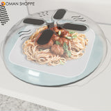 Microwave Hover Anti-Sputtering Cover New Food Splatter Guard Microwave Splatter Lid with Steam Vents 11.5 Inch