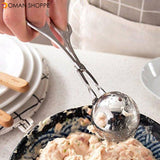 Mini Meat Baller Stainless Steel Made Cookie Dough Scoop Professional Sphere Mold Ball Maker for Cake Or Meat