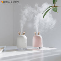 Mini Rabbit Elk Air Humidifier Purifier Aroma Diffuser USB Charging Mist Maker Air Purifier