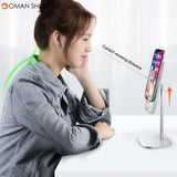 Mobile Phone Holder Stand Cell Phone Tablet Universal Desk Holder For iphone X 8 Samsung desktop phone holder Accessories