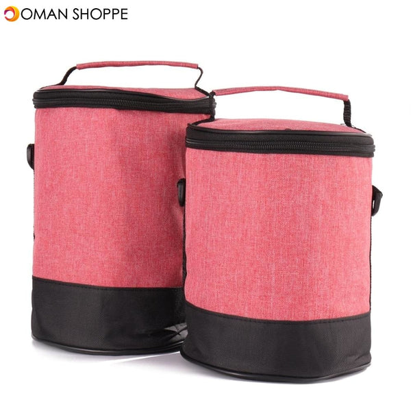 Muti-funtiion Lunch Bag Oxford Cloth Waterproof Lunch Bag Fashion Cooler Storage Bag Pinic BBQ Bag