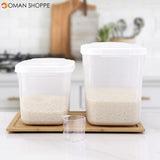 QUANGE Multi-Function Rice Storage Bucket 5KG/10KG From Xiaomi Youpin Kitchen Storage Container Rice Storage Box