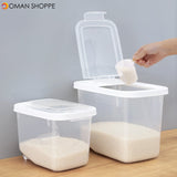 QUANGE Multi-Function Rice Storage Bucket 5KG/10KG From Xiaomi Youpin Kitchen Storage Container Rice Storage Box