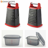 Multi-Function Stainless Steel Four Sides Planer Non-Stick Vegetable Grater Cheese Slicer Fruit Chopper for Kitchen Supplies