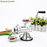 Multifunction Aluminum Alloy Manual Meat Grinder Mincer Sausage Machine 