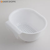 Multifunctional Creativity Hanging Sink Drain Basket Vegetables Fruit Storage Kitchen Organizer