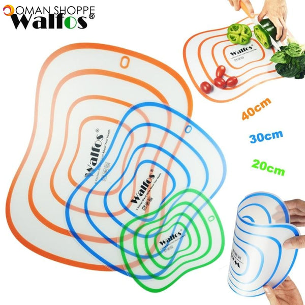 Non-slip flexible kitchen Board Chopping Block Meat Vegetable Fruit Cutting Board cooking tool gadget kitchen accessories