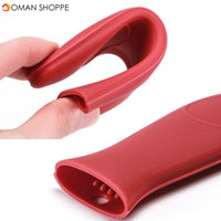 Non-Slip Silicone Hot Handle Holder Potholder Cast Iron Skillets Sleeve Grip Cover