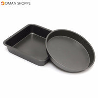 Non-Stick Bakeware Cake Baking Tin Tray Bakeware Pan Mould Bake Mold Round Square Shape DIY Baking Tools for Wedding Party Birthday