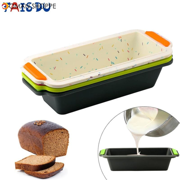 Non-stick Rectangular Silicone Bread Pan 