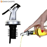 Olive Oil Sprayer Vinegar Seal Leak-proof Lock Plug Bottles Cover ABS Food Grade Plastic Nozzle Sprayer Liquid Dispenser Bottle Stopper