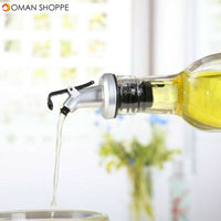 Olive Oil Sprayer Vinegar Seal Leak-proof Lock Plug Bottles Cover ABS Food Grade Plastic Nozzle Sprayer Liquid Dispenser Bottle Stopper