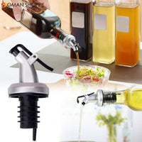 Olive Oil Sprayer Vinegar Seal Leak-proof Lock Plug Bottles Cover ABS Food Grade Plastic Nozzle Sprayer Liquid Dispenser Bottle Stopper