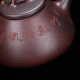 Original Ore Purple Clay,Wood Burning,Tea Set Stone Scoop Teapot,Drink ware, Pot,For Green Tea,Dark tea