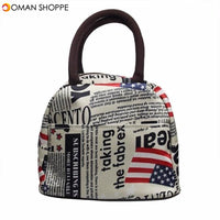 Oxford Insulation Lunch Box Bag Lunch Meal Bags For Thermal Waterproof Picnic Outing Carry Tote Bag