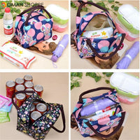 Oxford Insulation Lunch Box Bag Lunch Meal Bags For Thermal Waterproof Picnic Outing Carry Tote Bag