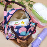 Oxford Insulation Lunch Box Bag Lunch Meal Bags For Thermal Waterproof Picnic Outing Carry Tote Bag