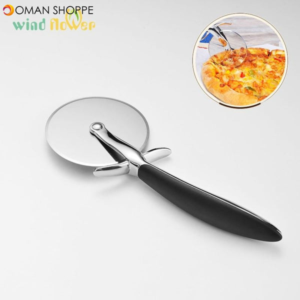 Pizza Cutter Stainless Steel Pizza Knife Cake Bread Pies Round Knife Pastry Pasta Dough kitchen