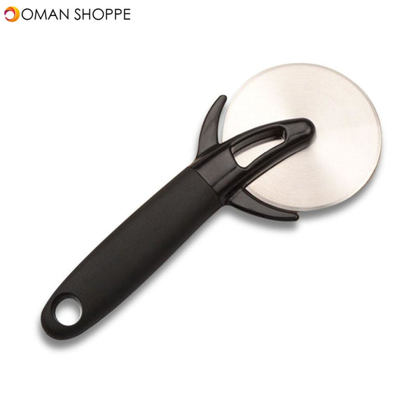 Pizza Slitting Roller Cutter Stainless Steel Pizza Cutter Wrench with Protective Cover Cut Pizza Tool