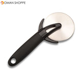 Pizza Slitting Roller Cutter Stainless Steel Pizza Cutter Wrench with Protective Cover Cut Pizza Tool