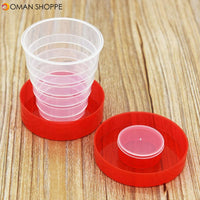 Plastic Outdoor Folding Water Cup Camping Hiking Folding Drinking Cup