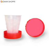 Plastic Outdoor Folding Water Cup Camping Hiking Folding Drinking Cup