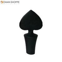 Poker Shaped Wine Stopper 1 Piece Silicone Vacuum Sealed Wine Stopper Bar Tools