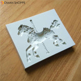 Pony Horse Shape Silicone Cake Mold Fondant Sugar Jelly Ice Lace Lollipop Mould Kitchen Accessories