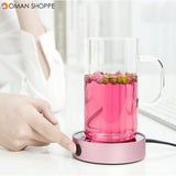 Portable Electric Desktop Coffee Warmer Tea Heater Cup Mug Pad Warming Tray Cup Warmer Pad 